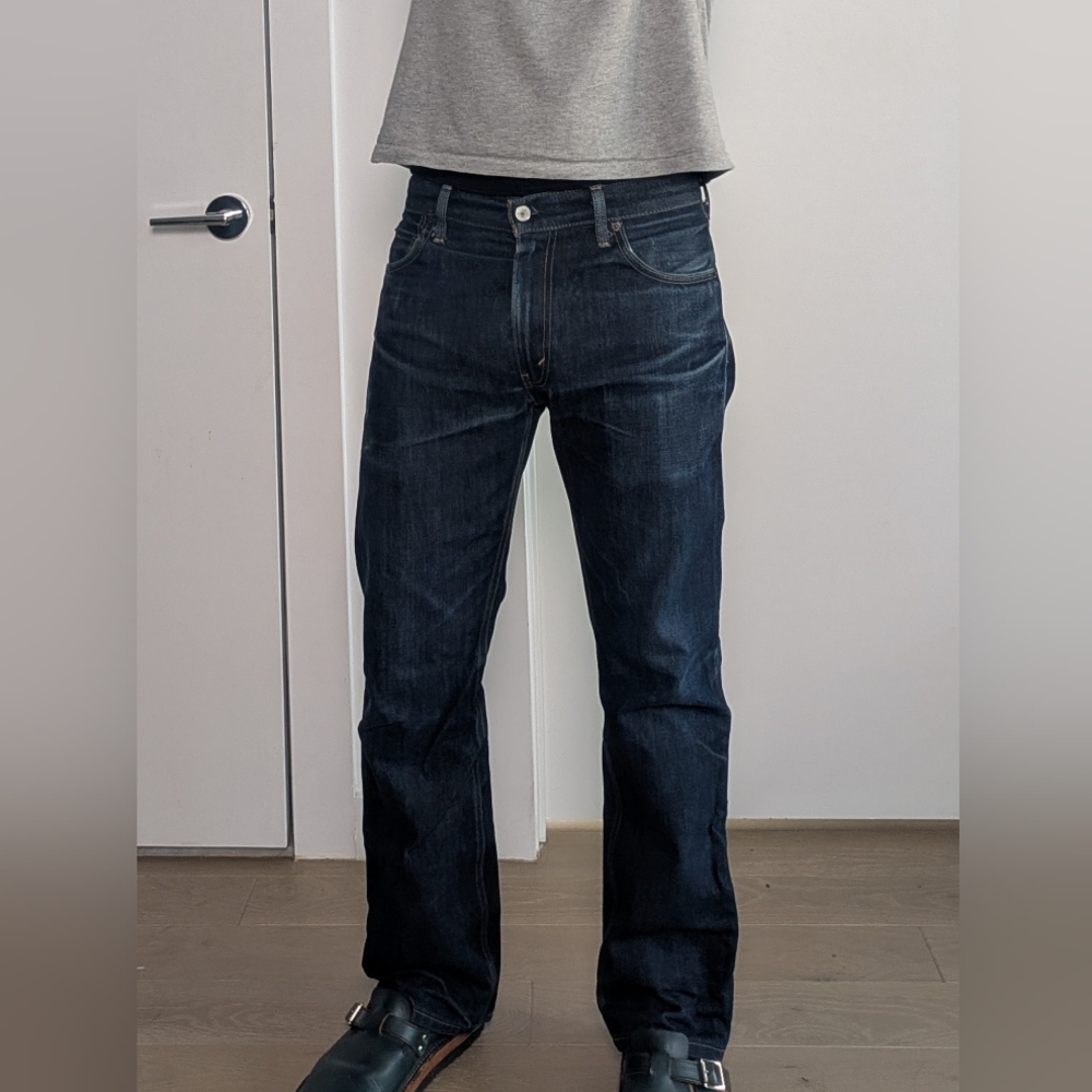 Levi's Men's Dark Indigo Relaxed Jeans